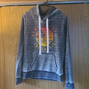 Gray Womens Venice Beach Hoodie